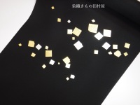 京刺繍染帯「切箔」　田村屋